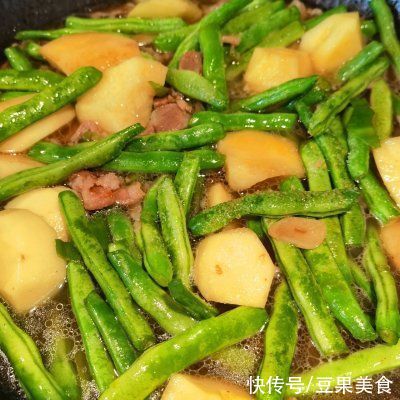 五花肉|五花肉炖豆角土豆最好吃的5种做法，一遍就会