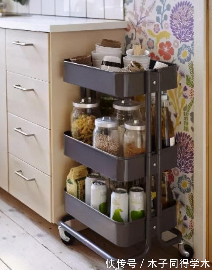 表姐|去表姐家发现,厨房台面从不摆瓶瓶罐罐,这样做美观实用不占地儿