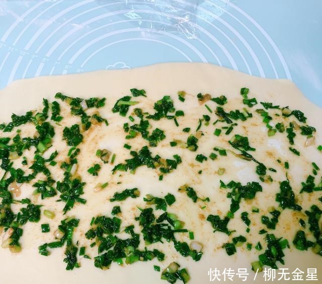 葱油饼|肉松葱油饼,层层肉松,葱花香浓,太好吃了