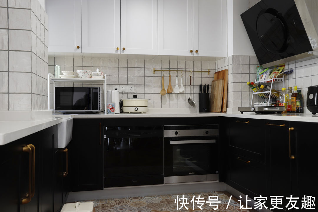 业主|户型特别的77m2小家改造复古风格