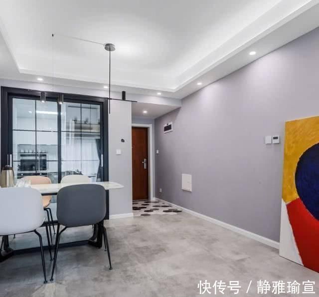淋浴房|漂亮95㎡现代简约三房，全屋配色太美了，进门就被迷住了晒晒