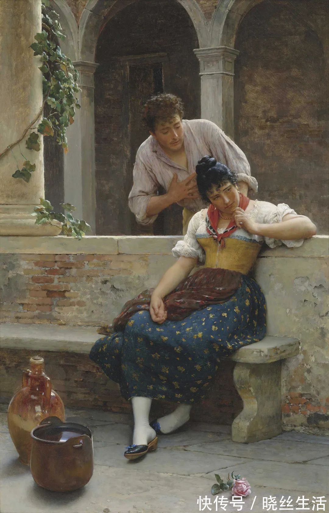 艺术作品|精致的威尼斯生活——意大利 尤金·布拉斯的艺术作品