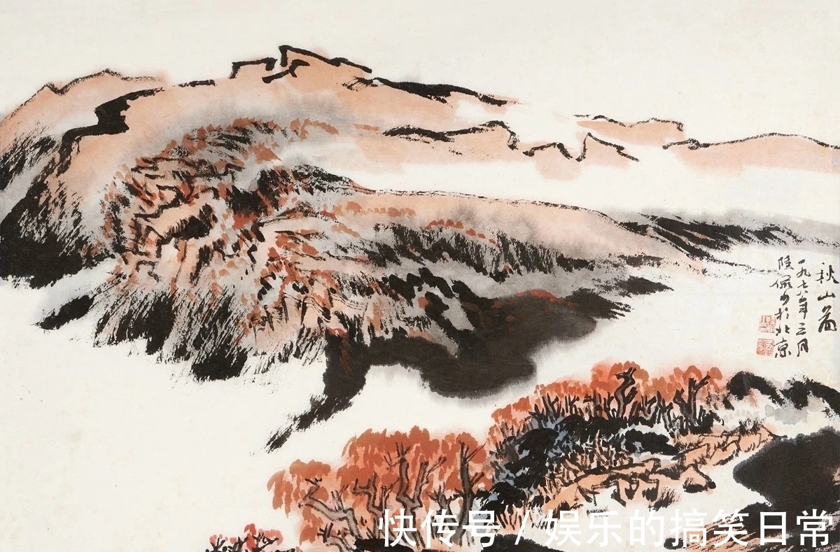 陆俨少|山水画｜陆俨少：成名不能太早，早了会害人！