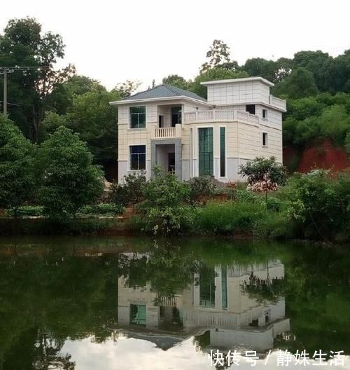 自建|30万的农村自建别墅，山清水秀太棒了，城里人看了也羡慕