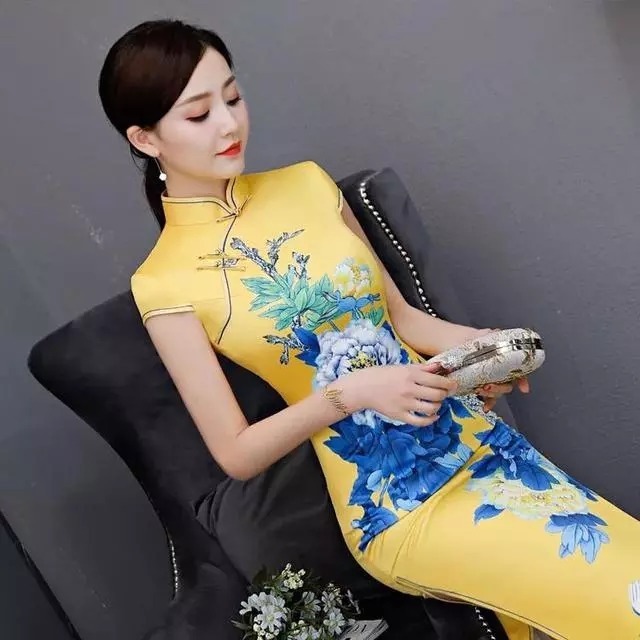 国风|极致精美走秀时尚旗袍,华韵国风,秀美中国