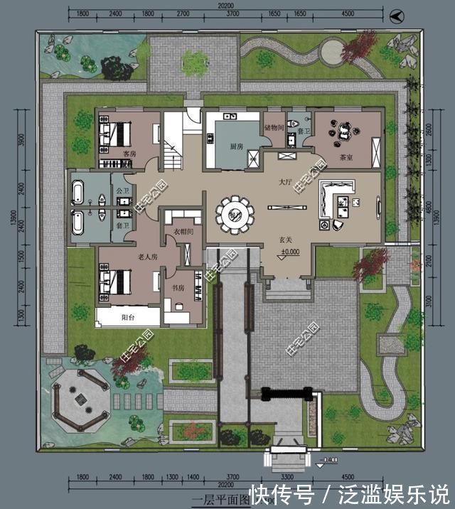 自建|农村建房就该是中式,6套适合老百姓自建的中式合院,秒杀洋别墅