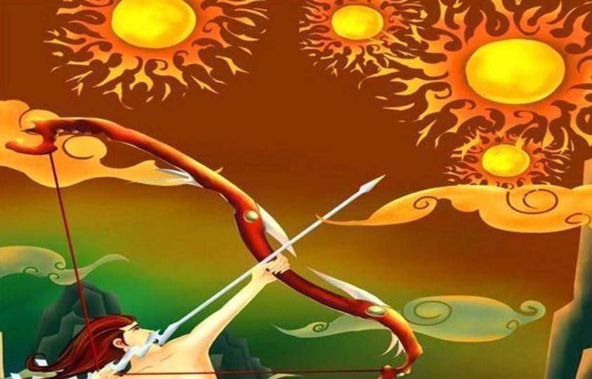 后羿射日|孩子在家表演“后羿射日”,箭刚出手,父亲从微笑转为崩溃