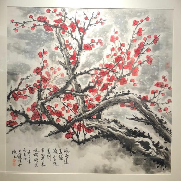 作品展$文化滁州▍长三角书画名家作品展在安徽画廊开展