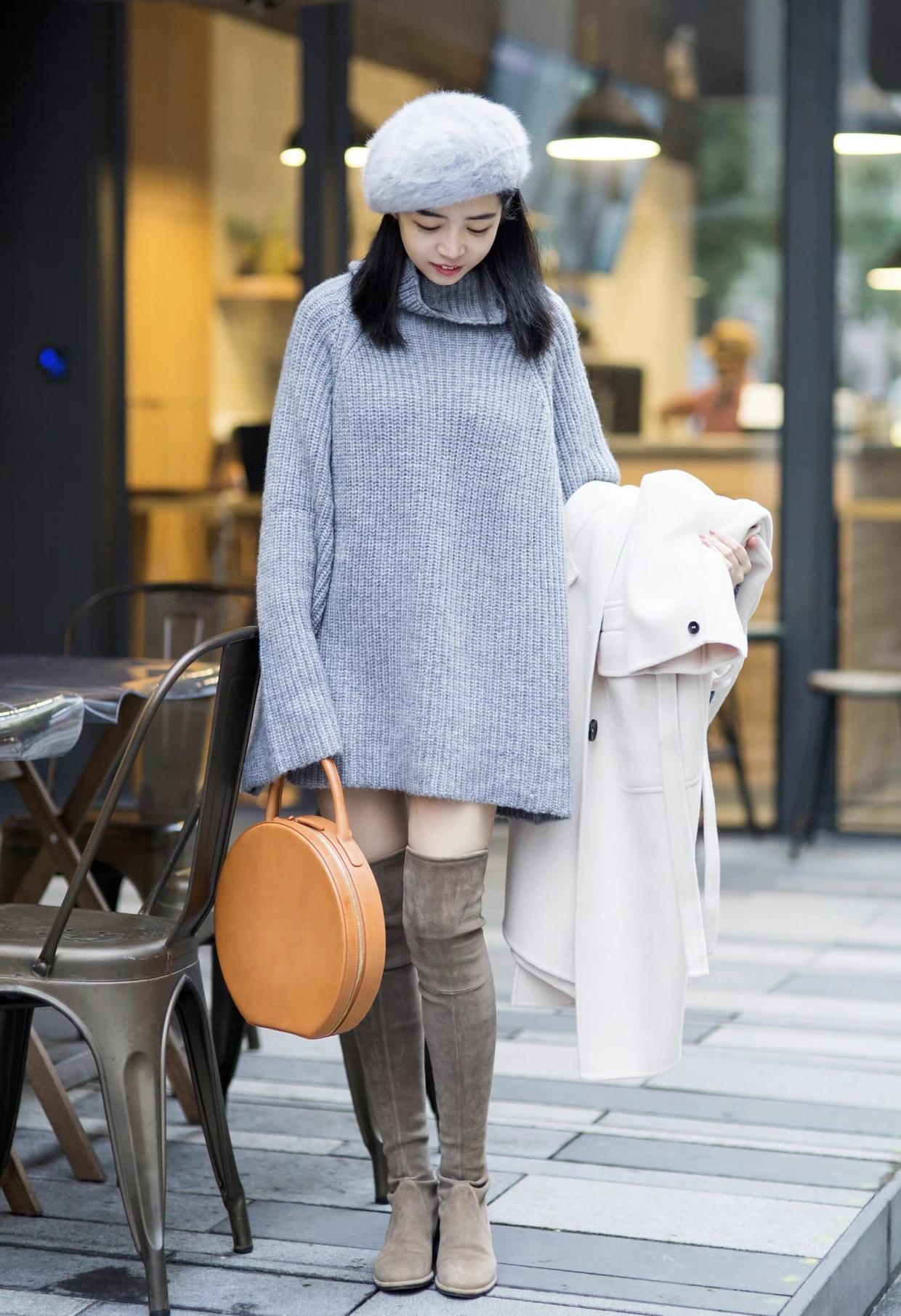 红与黑 降温后不要瞎打扮,瞧三木的“大衣”穿搭,入冬这么搭优雅又好看