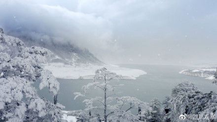 雪景|静谧如画！凉山雪景如绝美水墨画