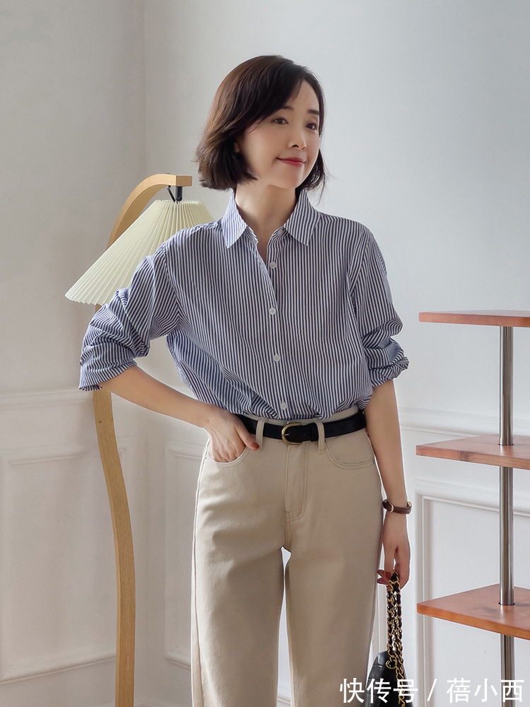 花边 “衬衫”才不会单调,掌握4个实用的选款技巧,比你想象中更时尚