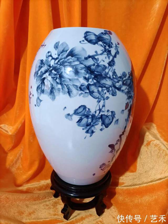 刘文祥&“瓷”时无声胜有声,刘文祥瓷器国画作品欣赏