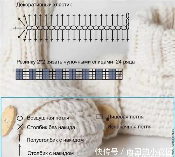 婴幼儿|简单实用的钩织结合婴幼儿地板袜/针织小靴子