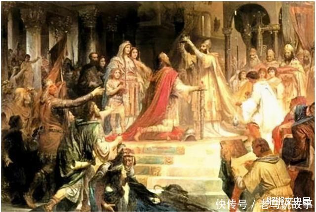 扑克牌上的男人欧洲之父查理曼,国家被瓜分变成3个发达国家