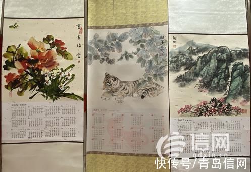 袁主任！青岛市文化街商会举办迎新春书画展 数十幅名家作品亮相