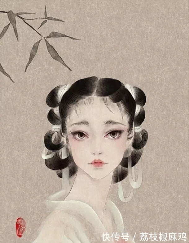 绘画#清华大学才女尧立,她笔下的插画,美到让人窒息