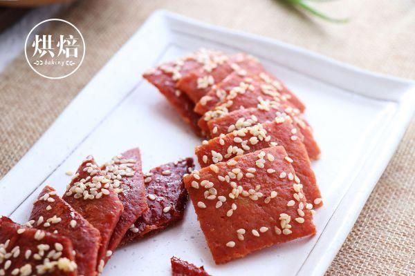 正宗|正宗地道的白芝麻鸡肉脯做法,速来围观