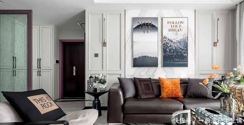 卫浴室|140㎡混搭风,轻奢优雅大气,这样装也太气派了吧