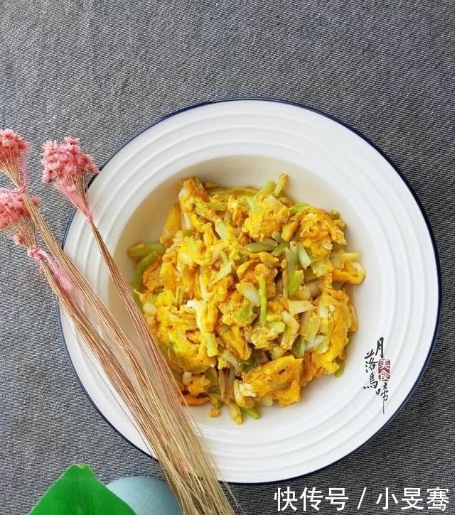 老公用它炒鸡蛋,几十年来第一次看到,没想到又香又嫩,这么好吃