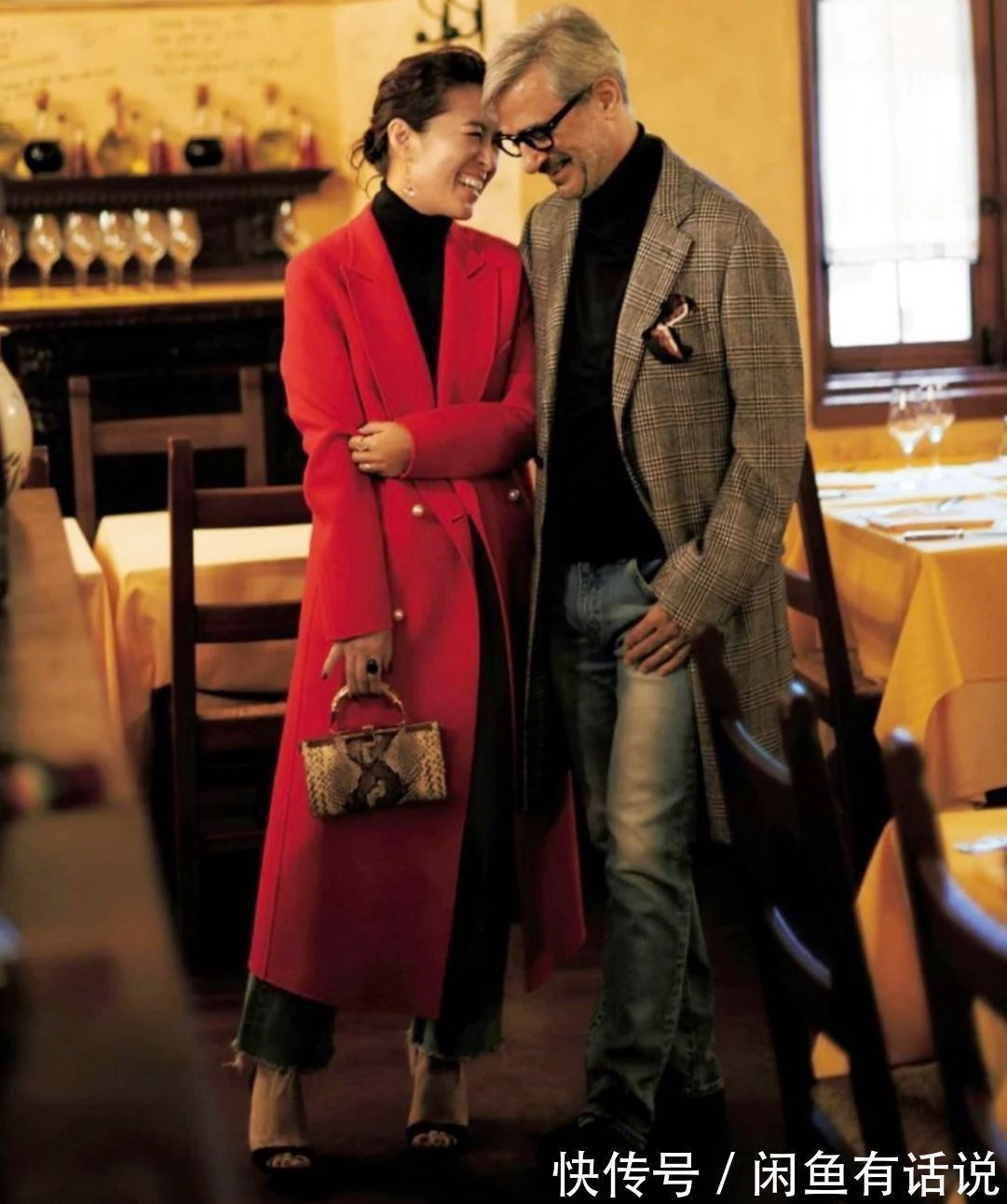 休闲装 50岁女人别总穿休闲装,学学日本阿姨的穿搭,难怪老公那么宠她