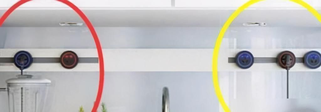 厨房|头一次见有人厨房这样装插座，一进门我就看愣，太聪明了