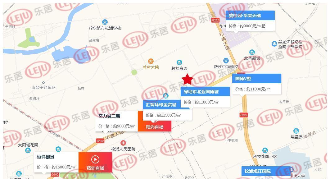 松北新区|土拍快报中铁建首进哈尔滨!9亿竞得新区松浦板块18万平商住地