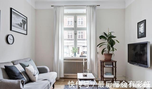 全屋|小户型64㎡,他坚持装一半玄关,在储藏室里做书房!太聪明了!