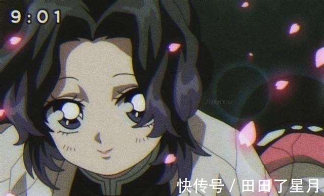 原作|《鬼灭之刃》回到90年代,全员变少女漫画脸,蝴蝶忍唯美而温柔