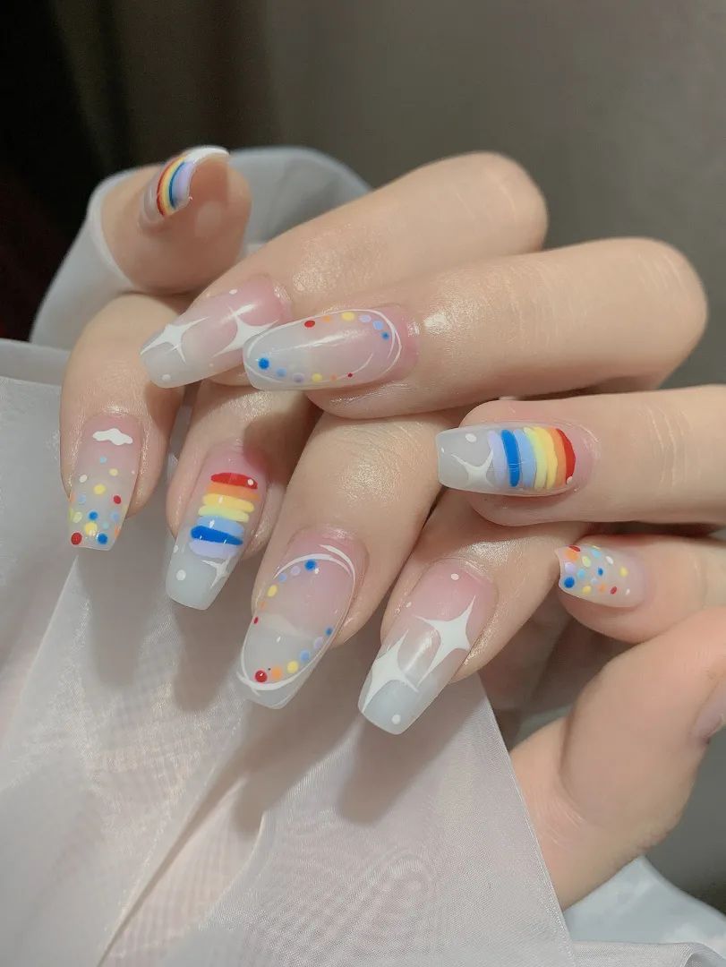 muun|100款Ins爆火的出游美甲,照着做刷爆朋友圈