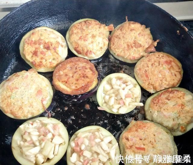 外酥|茄子不放肉也好吃的做法，外酥里嫩满口喷香，孩子一次吃一盘