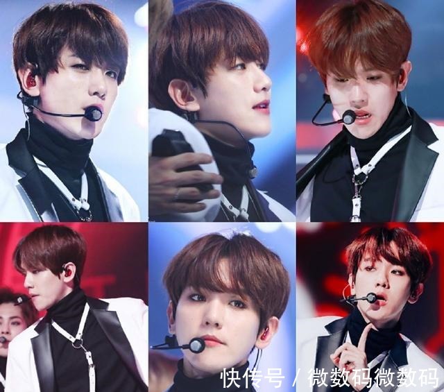 打扮 就是按照洋娃娃来打扮的吧!历数年末大赏伯贤超绝妆容概念!