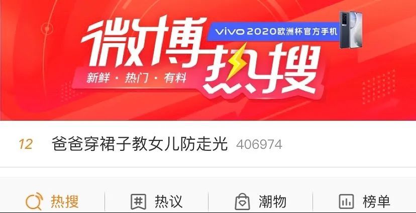 玻璃墙|硬核！“爸爸穿裙子”上热搜