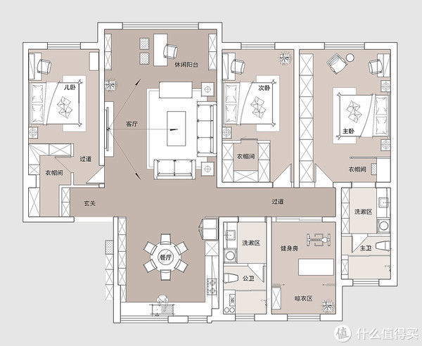 极简风格|参观完45岁阿姨的家之后,被吸粉了,现代极简风格,简单又有品味