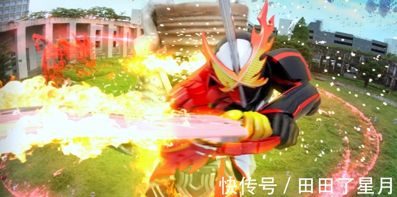 圆谷|东大妈竟然学圆谷,圣刃第1话出现巨石怪,网友就差一个奥特曼