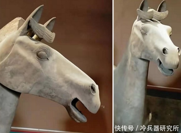 光秦兵俑有绿脸,马俑涂装也走结合风?秦始皇手办比唐三彩更精彩