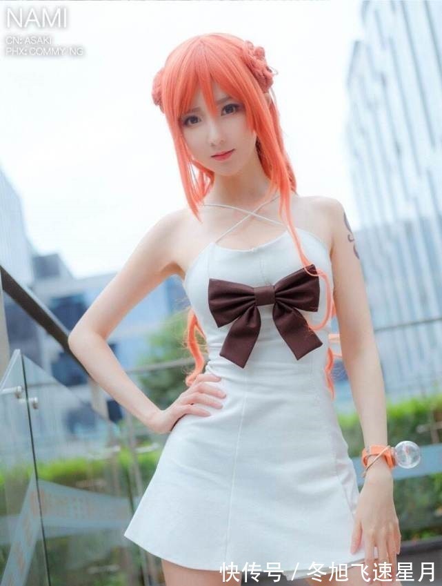 古伊娜|海贼王灵魂cos,主角团竟然全员性转,可惜还是没有娜美身材抢镜