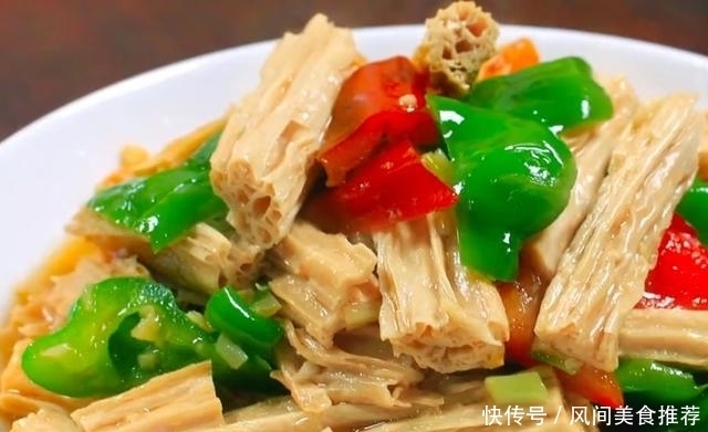 清炒腐竹有技巧,按照这个步骤,腐竹软嫩入味,清淡不油腻