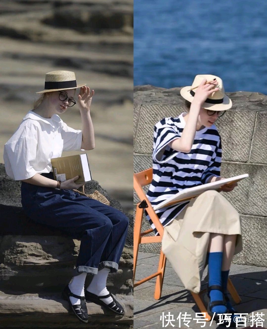 学生党旅游怎么搭配？18套英伦复古风穿搭，日常度假穿都很亮眼