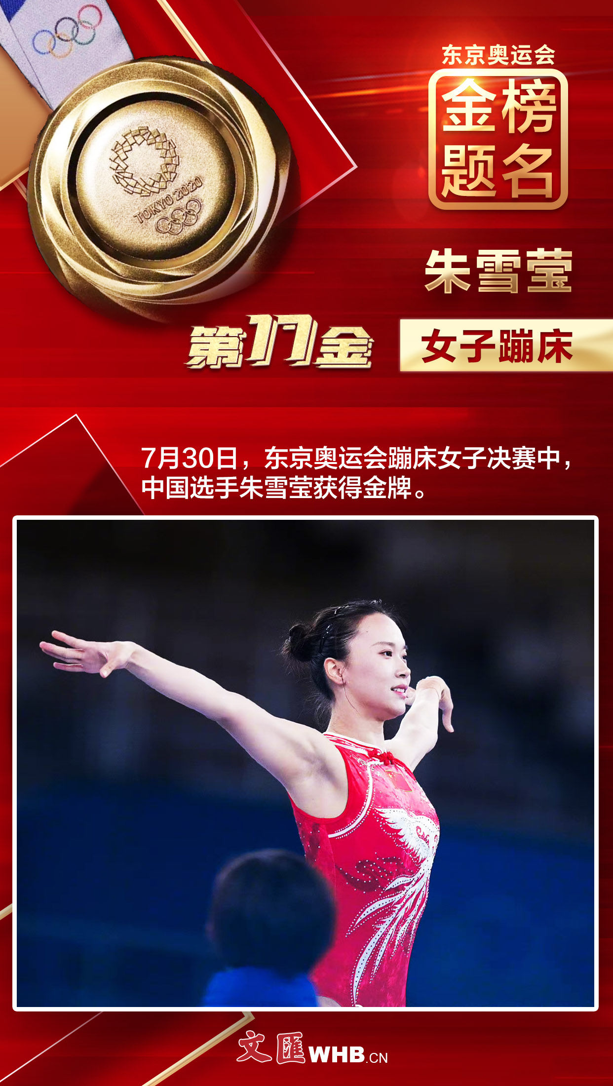 金榜题名，闪耀东京！38张文汇海报带您回顾中国军团夺冠瞬间