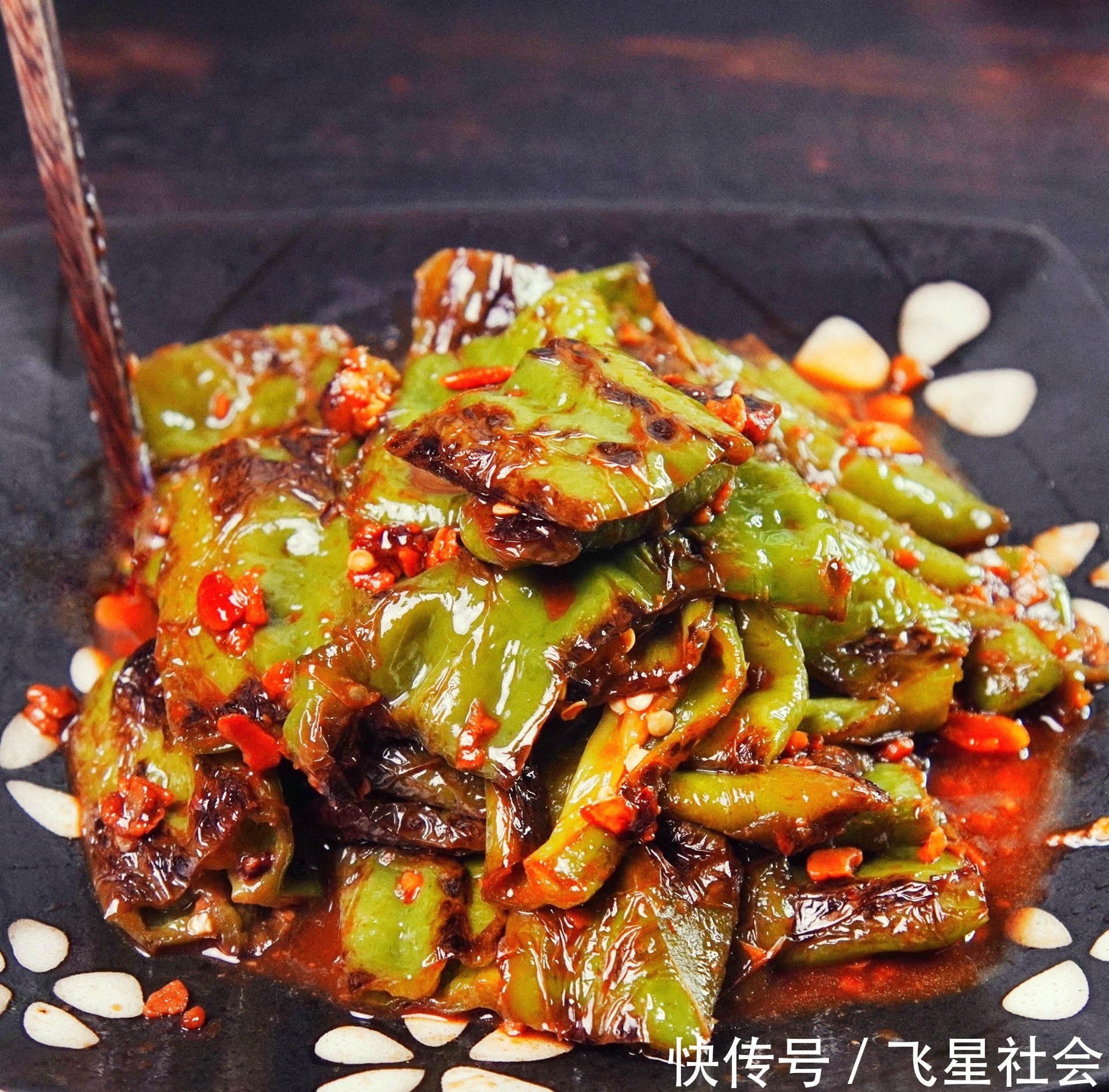 油版|低油版虎皮尖椒,香而不腻,鲜香四溢