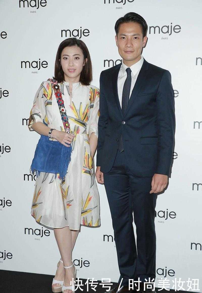 印花|甘比越发有“贵妇气质”，穿印花雪纺连衣裙优雅知性，气质提升了