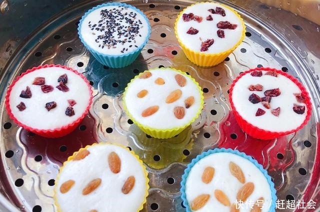 面包蛋糕吃腻了吗用蒸锅做大米糕,半斤米做10个,放凉也不回缩