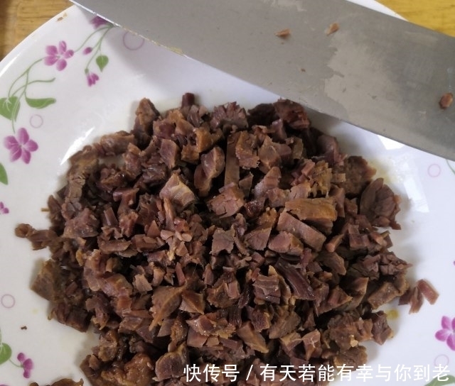  酱牛肉饼，超香超好吃