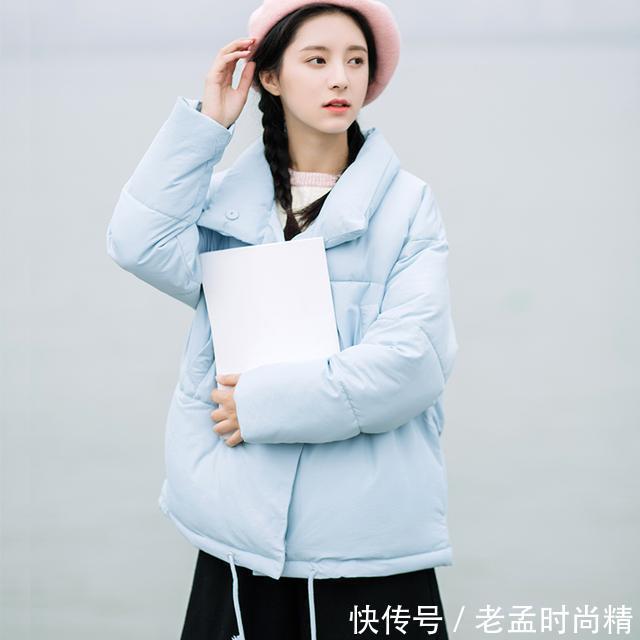 棉衣 街拍当道,棉衣外套让你美出屏