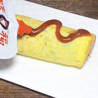 蛋液|黄瓜火腿玉子烧