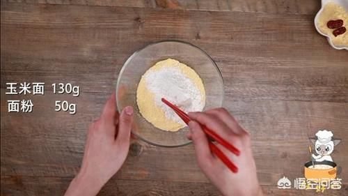 玉米面和豆面的比例是多少才能蒸出来好吃的窝头？怎么和这个面？