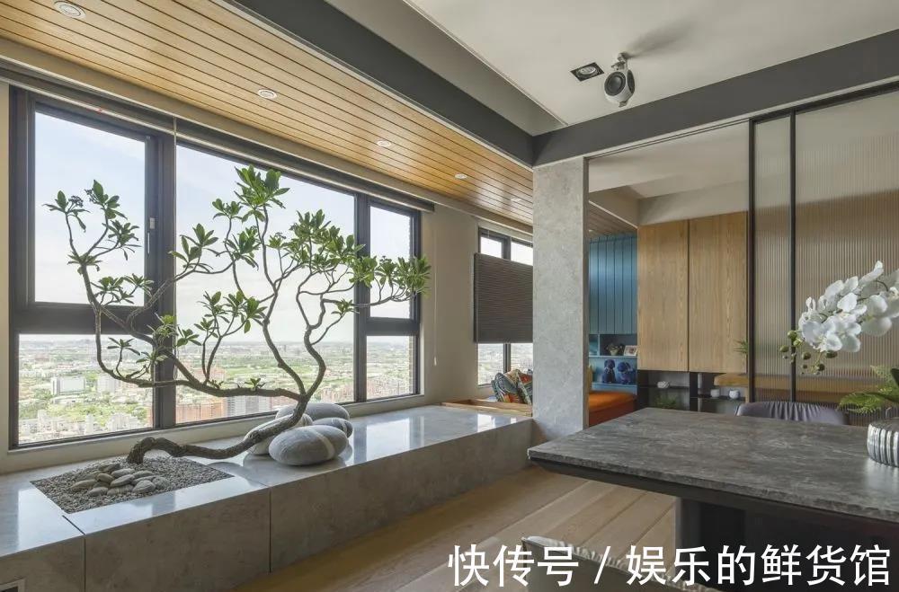 飘窗|房子带飘窗,若是能拆能改,建议做成阶梯式,多层台面“多间房”