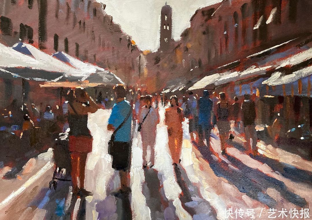 普林斯|英国艺术家杰里米桑德斯油画作品欣赏