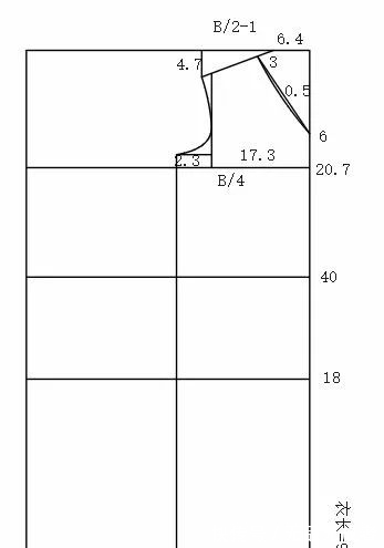 连衣裙 时尚制版|这款连衣裙不对称、纽扣装饰、鱼尾多处设计,如何制版