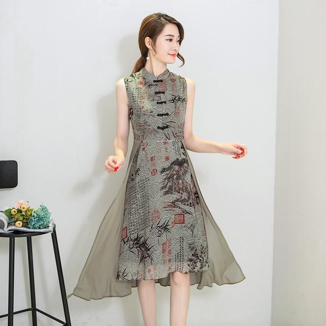 女人味 复古改良旗袍,凸显身材,让你更有女人味